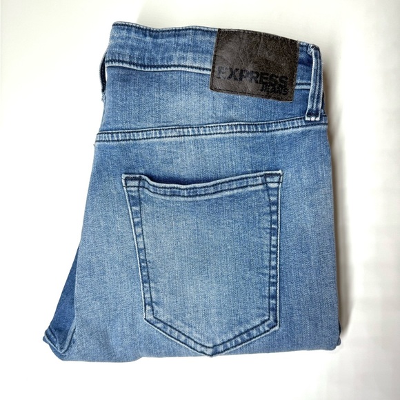 Express Men's Rocco Slim Fit Skinny Leg Jeans Size- 32 X 30 - Picture 8 of 8